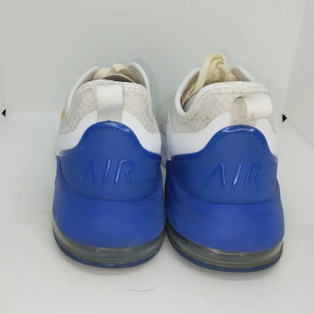 Nike Air Max Motion 2 Mens Pre-owned White, Gray & Blue Sneakers - sz. 12